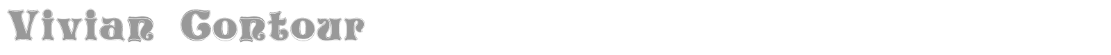 Vivian font preview